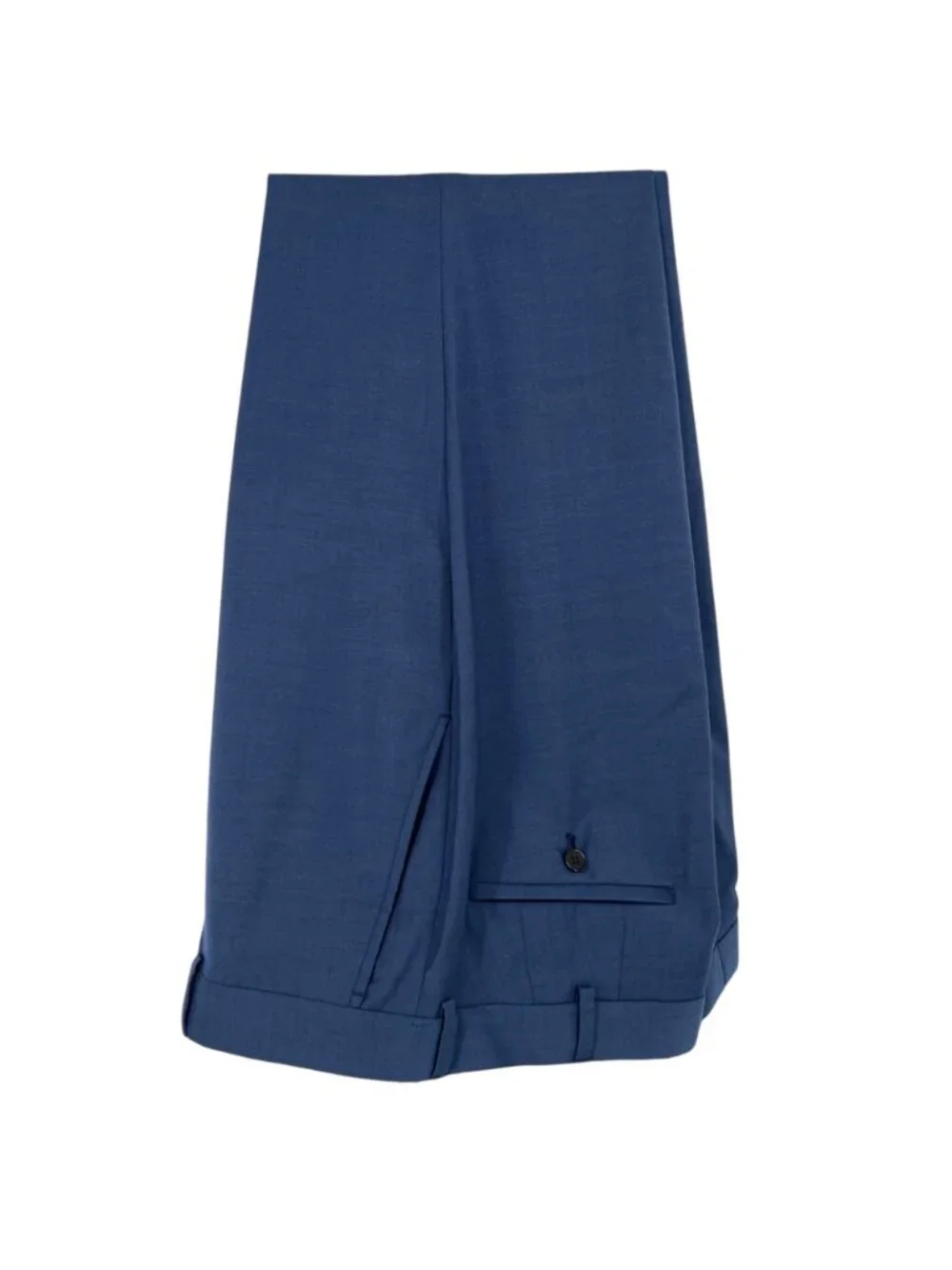 Original Penguin Wool Blend Flat Front Blue Dress Pants Mens Waist 40 NWOT